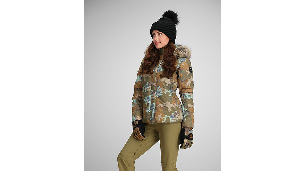 Obermeyer Tuscany II Jacket - Womens, Vintage Camo, 6, 11225-24193-6