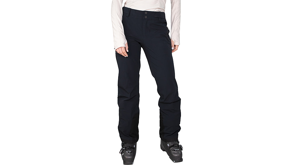 Obermeyer W Highlands Shell Pant - Women's, 4 US, Regular Inseam, Black, 15058-16009-4
