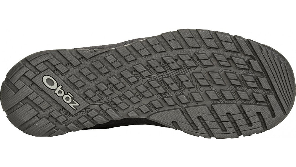 Oboz Bozeman Low Leather Casual Shoes - Mens, Black Sea, 11, 74201-189-11
