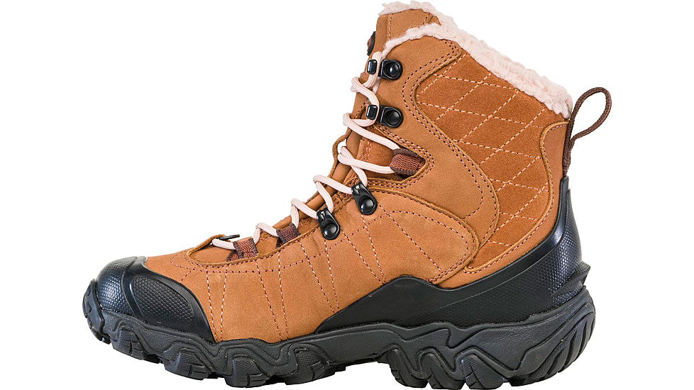 Oboz Bridger 7in Insulated B-DRY Winter Boots - Womens, Wide, Cashew, 10.5 US, 82202-915-10.5-Wide