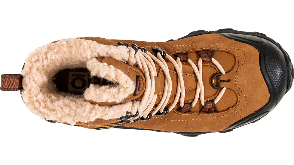 Oboz Bridger 7in Insulated B-DRY Winter Boots - Womens, Wide, Cashew, 10.5 US, 82202-915-10.5-Wide