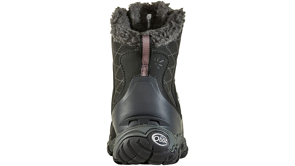 Oboz Bridger 7in Insulated B-DRY Winter Shoes - Womens, Black, 6, Medium, 82202-Black-Medium-6