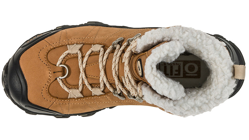 Oboz Bridger 7in Insulated B-DRY Winter Shoes - Womens, Chipmunk, 9, Wide, 82202-Chipmunk-Wide-9