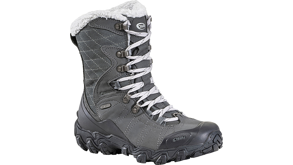 Oboz Bridger 9in Insulated B-DRY Winter Boots - Womens, Medium, Sagebrush, 5.5 US, 82802-307-5.5-Medium