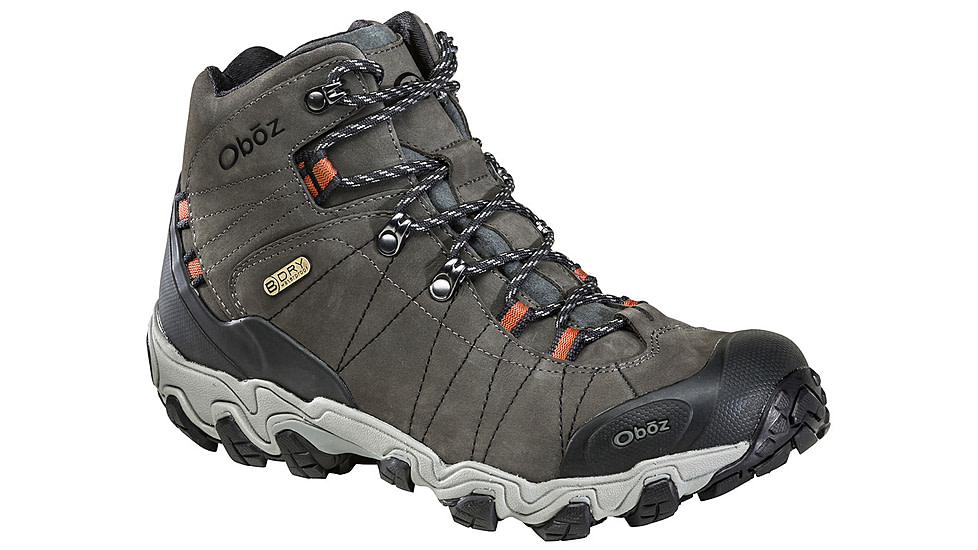Oboz Bridger Mid B-DRY Hiking Shoes - Mens, 15 US, Wide, Sudan, 22101-Sudan-Wide-15