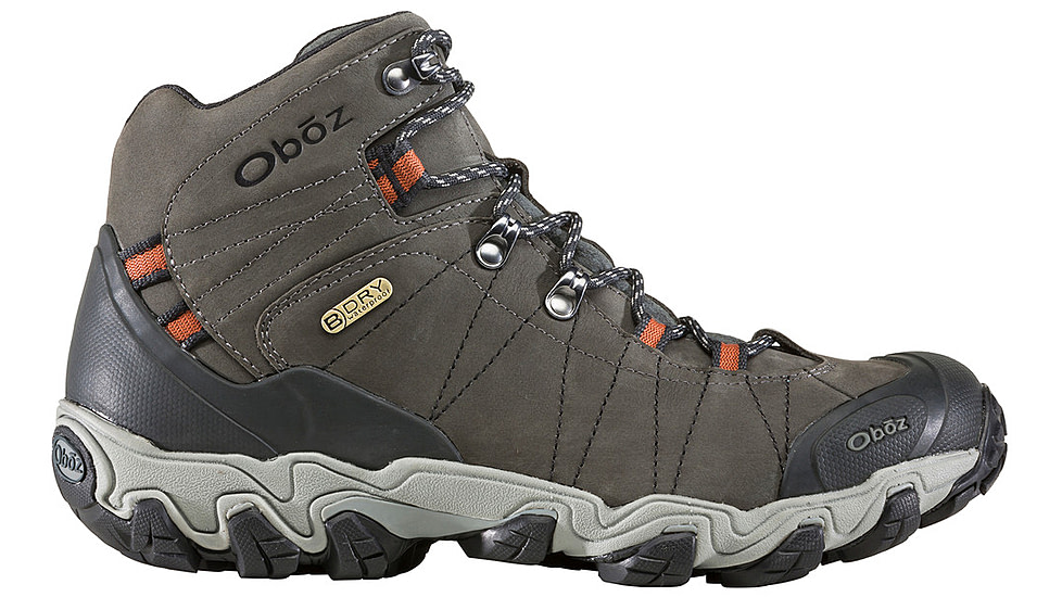 Oboz Bridger Mid B-DRY Hiking Shoes - Mens, 15 US, Wide, Sudan, 22101-Sudan-Wide-15
