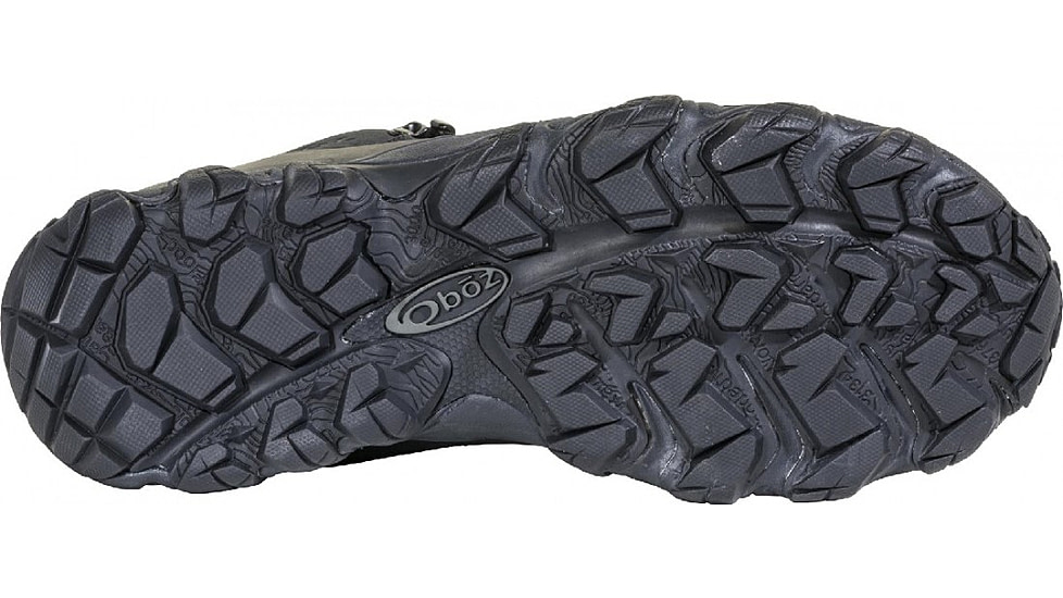Oboz Bridger Mid B-DRY Hiking Shoes - Mens, Wide, Black Sea, 10.5, 22101-189-10.5-Wide