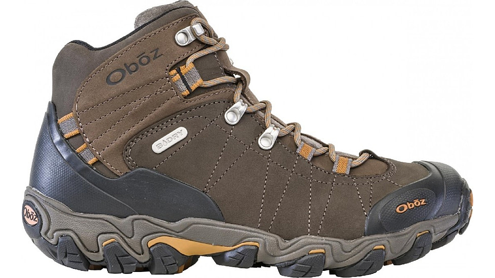 Oboz Bridger Mid B-DRY Hiking Shoes - Mens, Wide, Sudan, 7, 22101-229-7-Wide