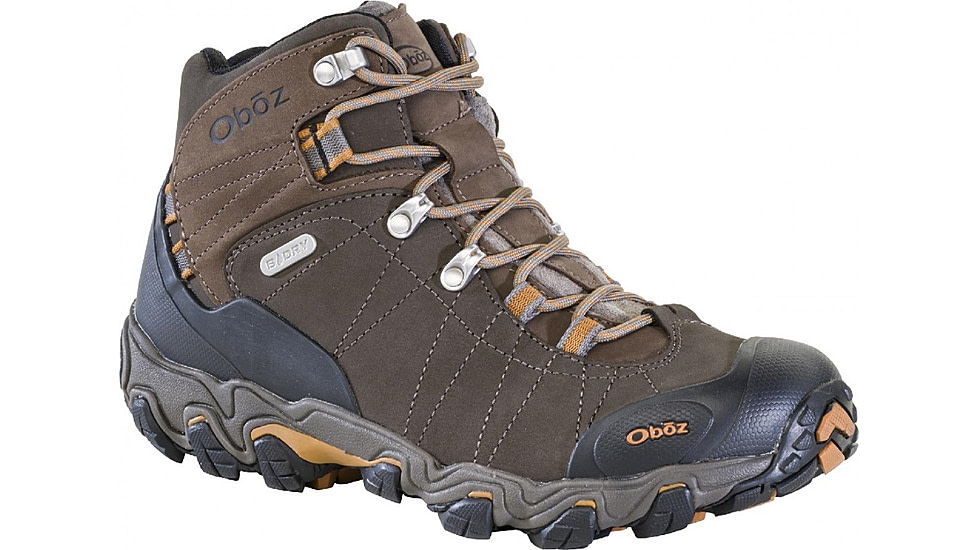Oboz Bridger Mid B-DRY Hiking Shoes - Mens, Wide, Sudan, 7, 22101-229-7-Wide