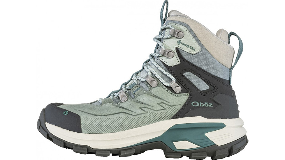 Oboz Bridger Ridge Mid GTX Hiking Shoes - Womens, Glacier, 9, 25002-726-9