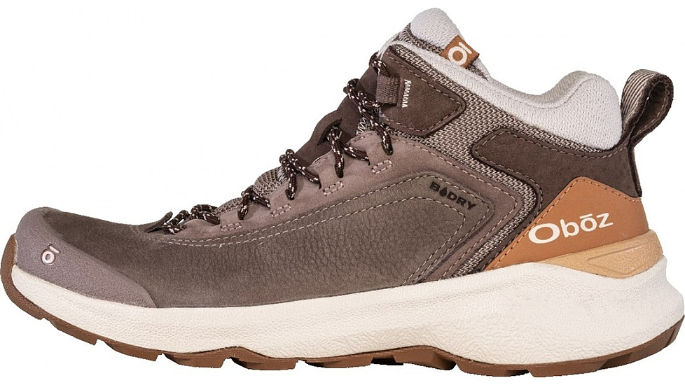 Oboz Cottonwood Mid B-DRY Hiking Shoes - Womens, Fig, 8.5, 78302-323-8.5