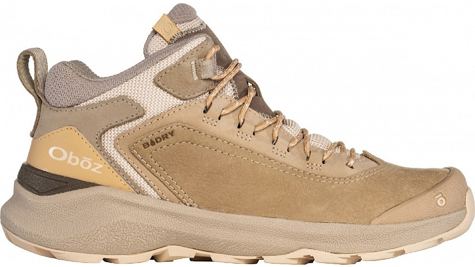 Oboz Cottonwood Mid B-DRY Hiking Shoes - Womens, Sand, 9.5, 78302-145-9.5