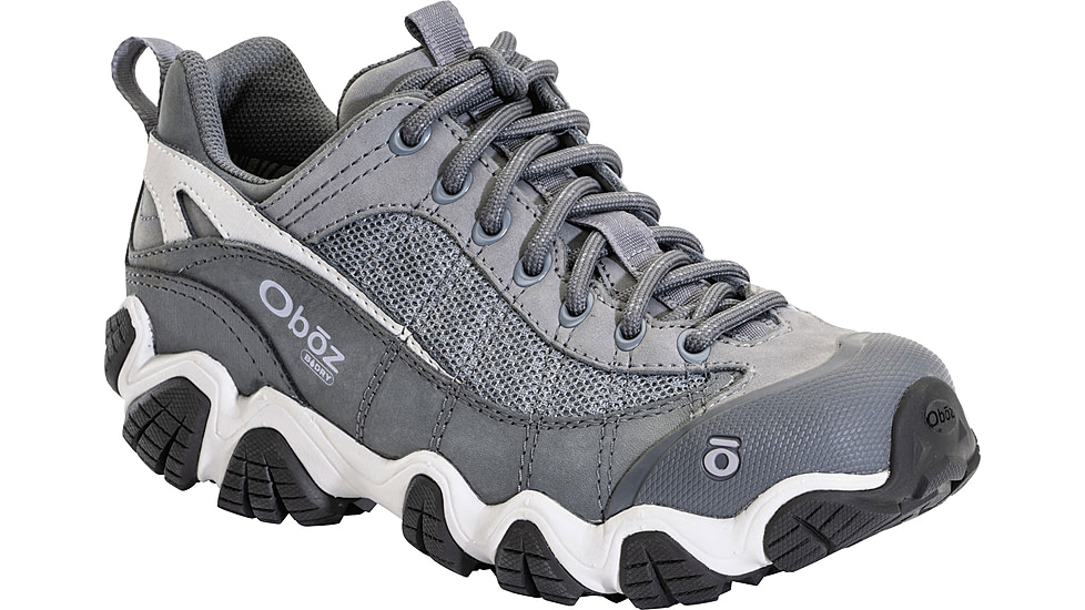 Oboz Firebrand II Low B-DRY Hiking Shoes - Womens, Medium, Dapple Gray, 6 US, 21302-248-6-Medium