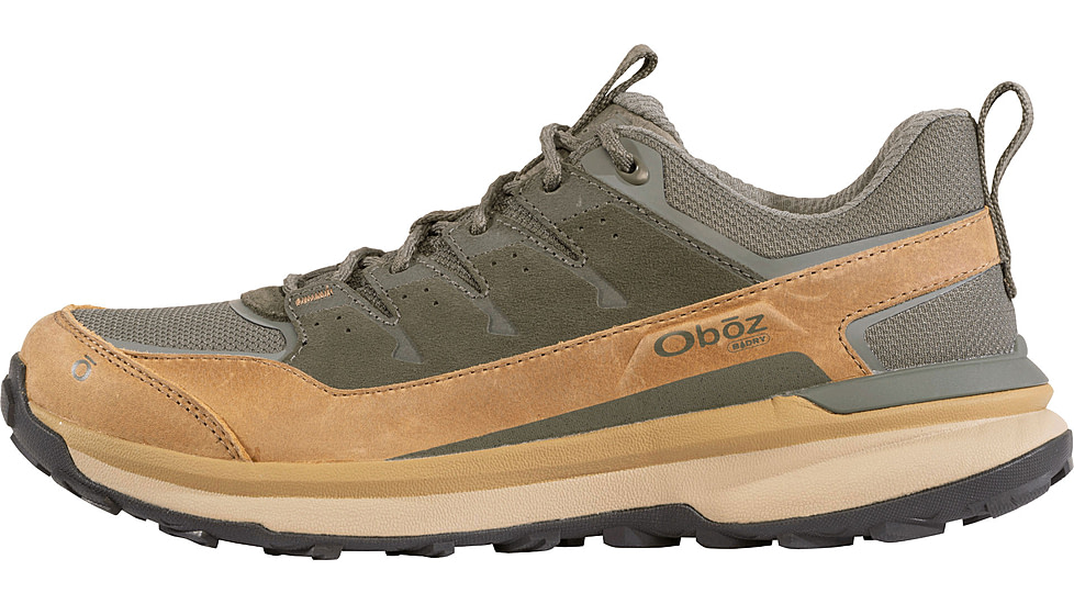 Oboz Hyalite Low B-DRY Hiking Shoes - Mens, Medium, Evergreen, 9.5 US, 78701-332-9.5-Medium