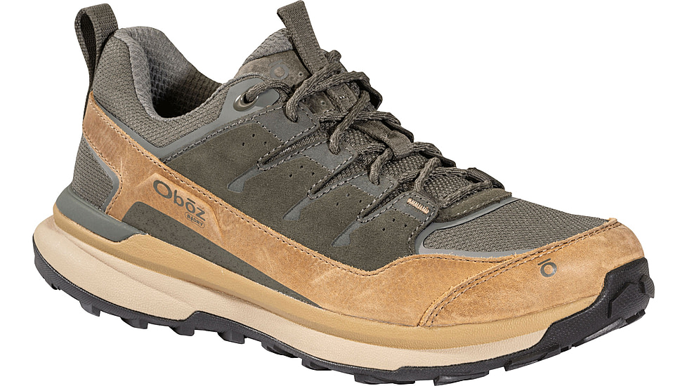 Oboz Hyalite Low B-DRY Hiking Shoes - Mens, Medium, Evergreen, 9.5 US, 78701-332-9.5-Medium