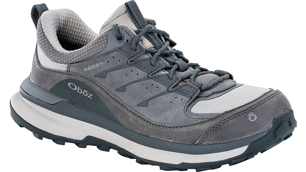 Oboz Hyalite Low B-DRY Hiking Shoes - Womens, Medium, Gray Owl, 8 US, 78702-830-8-Medium