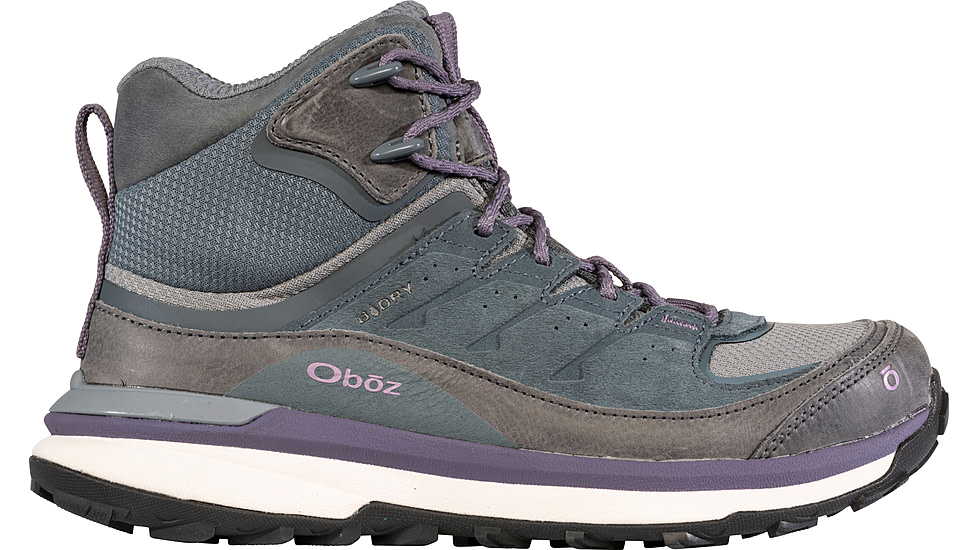 Oboz Hyalite Mid B-DRY Hiking Shoes - Womens, Medium, Slate, 9 US, 78802-150-9-Medium