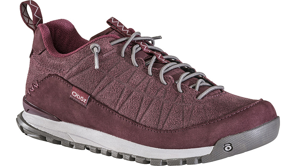 Oboz Jeannette Low - Womens, Dark Dahlia, 5, 74402-Dark Dahlia-Medium-5