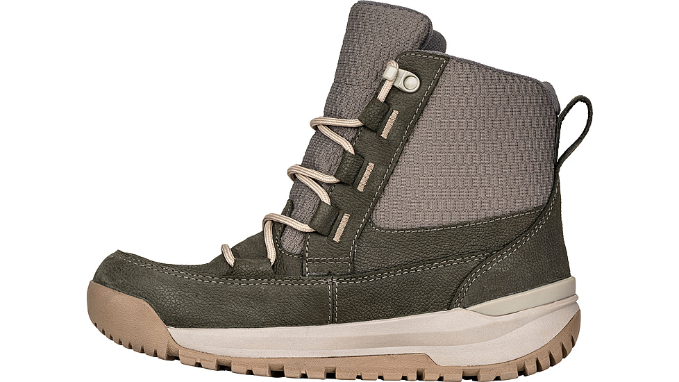 Oboz Jourdain Mid Insulated B-DRY Winter Boots - Womens, Medium, Olive Branch, 9 US, 86502-586-9-Medium