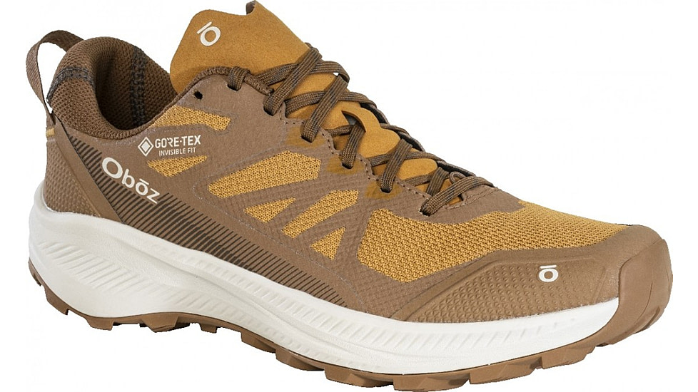 Oboz Katabatic LT Low GTX Hiking Shoes - Mens, Saddle, 9, 44101-158-9