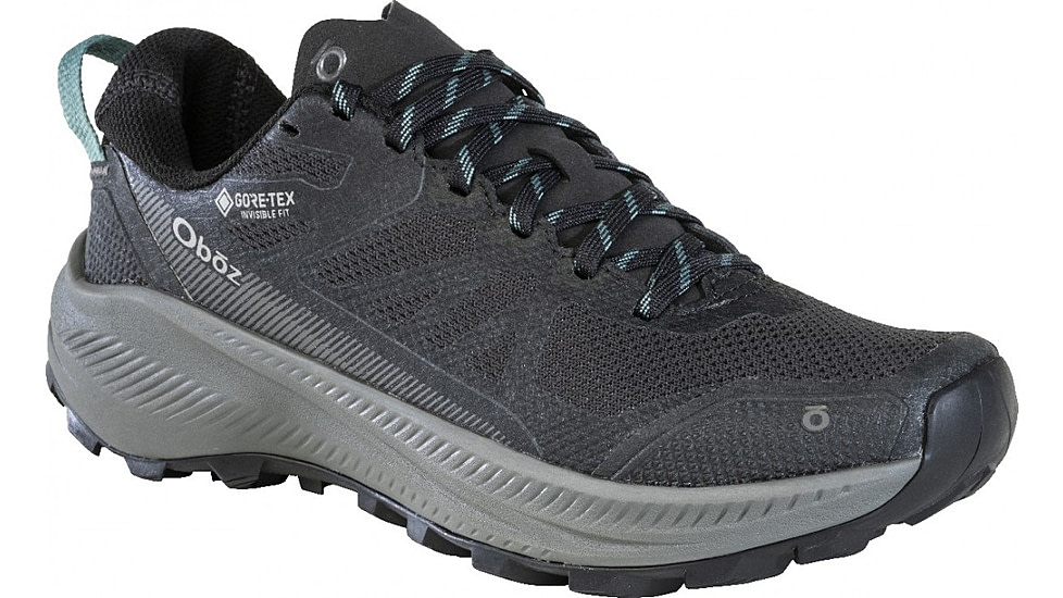 Oboz Katabatic LT Low GTX Hiking Shoes - Mens, Wide, Black Sea, 10, 44101-189-10-Wide