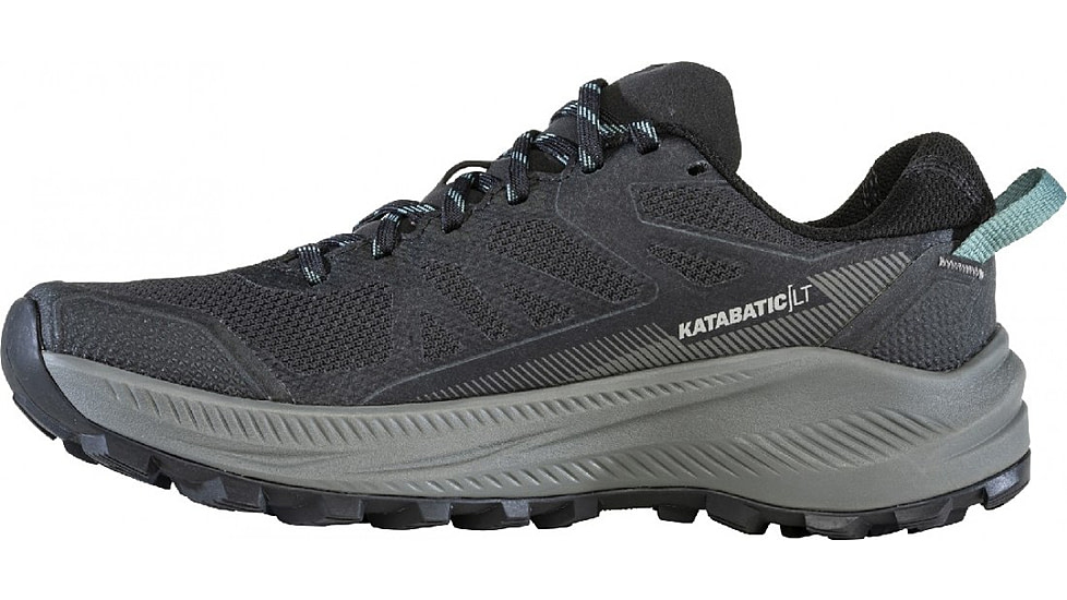 Oboz Katabatic LT Low GTX Hiking Shoes - Mens, Wide, Black Sea, 10, 44101-189-10-Wide
