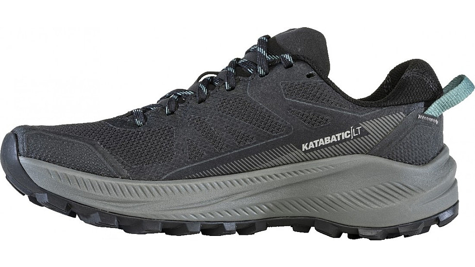 Oboz Katabatic LT Low GTX Hiking Shoes - Mens, Wide, Black Sea, 10, 44101-189-10-Wide