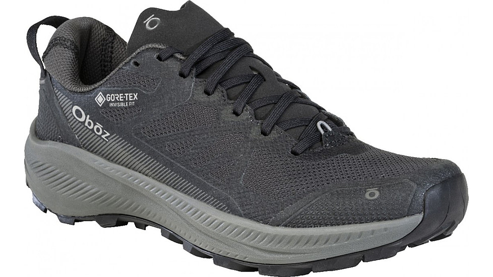 Oboz Katabatic LT Low GTX Hiking Shoes - Womens, Black Sea, 7.5, 44102-189-7.5