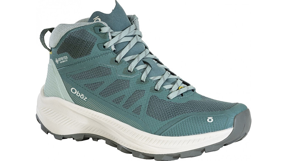 Oboz Katabatic LT Mid GTX Hiking Shoes - Womens, Alpine Lake, 5, 46102-318-5