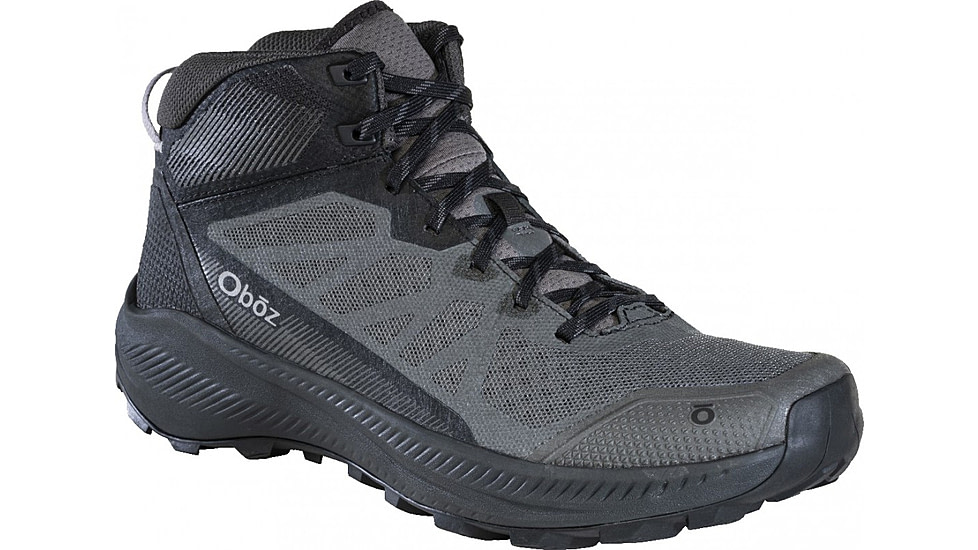 Oboz Katabatic LT Mid Hiking Shoes - Mens, Charcoal, 14, 45101-102-14