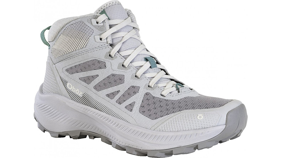 Oboz Katabatic LT Mid Hiking Shoes - Womens, Steelhead, 8, 45102-316-8