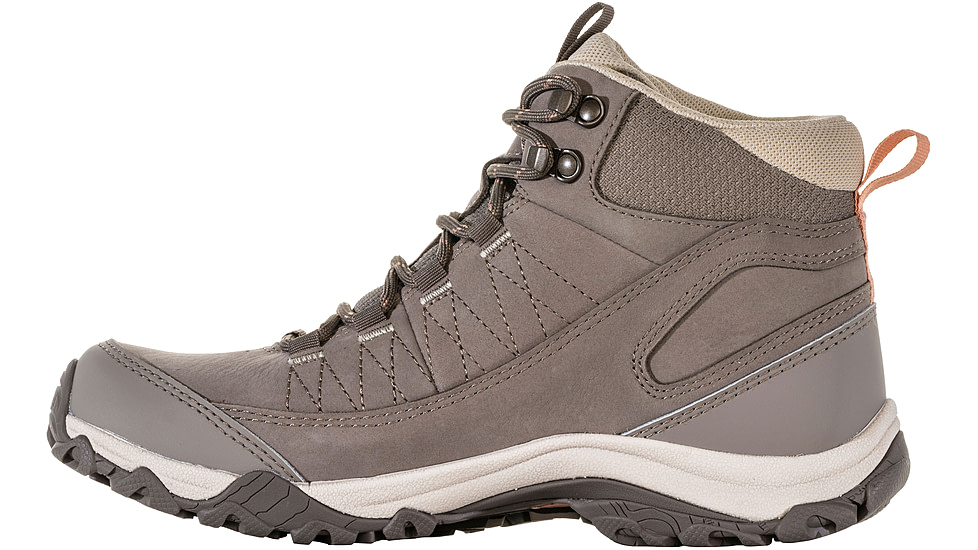 Oboz Ousel Mid B-Dry Hiking Boots - Womens, Cinder Stone, 5, 72002-Cinder Stone-Medium-5