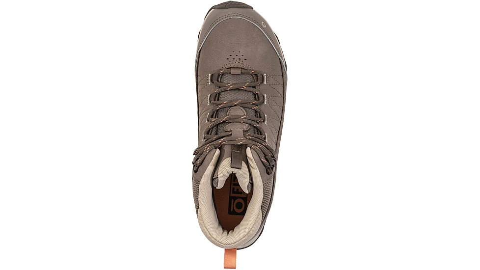 Oboz Ousel Mid B-Dry Hiking Boots - Womens, Cinder Stone, 5, 72002-Cinder Stone-Medium-5