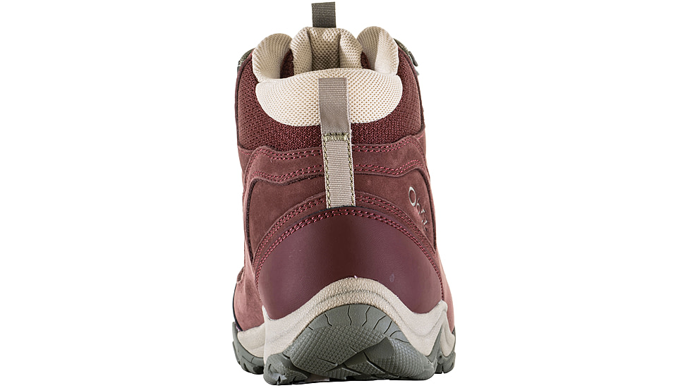 Oboz Ousel Mid B-Dry Wide Hiking Boots - Womens, Port, 6.5, 72002-Port-Wide-6.5