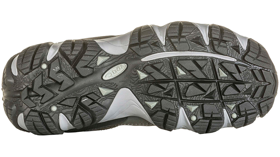 Oboz Sawtooth II Low B-DRY Hiking Shoes - Womens, Frost Gray/Sage, 9.5 US, Medium, 23402-FrGr/Sg-Medium-9.5