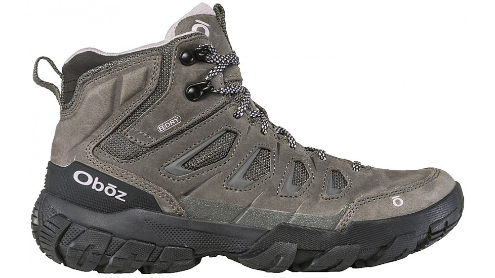 Oboz Sawtooth X Mid B-DRY Shoes - Womens, Medium, Charcoal, 5, 24002-102-5-Medium