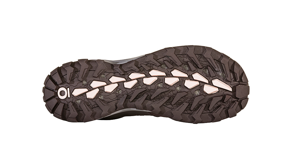 Oboz Sypes Low Leather B-DRY Hiking Shoes - Womens, Wide, Peppercorn, 6.5, 76102-PPC-6.5-Wide