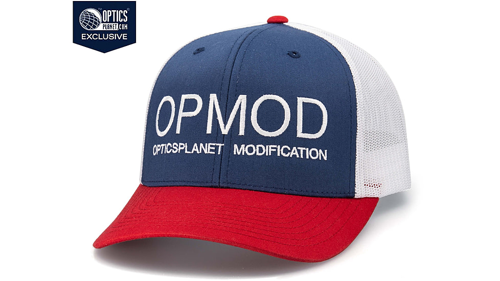OPMOD Trucker Hat Embroidered Logo