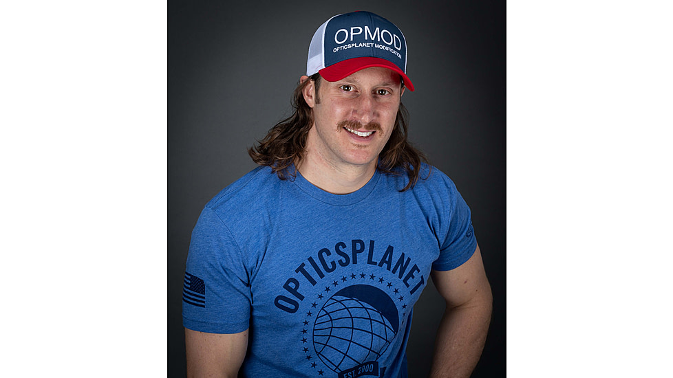 OpticsPlanet Exclusive Est. 2000 Limited Edition T-Shirt - Men's, Vintage Royal Blue, Large, NL6010-OP25-RB-L