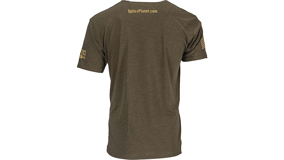 OpticsPlanet Exclusive Est. 2000 Limited Edition T-Shirt - Men's, Military Green, Small, NL6010-OP25-MG-S