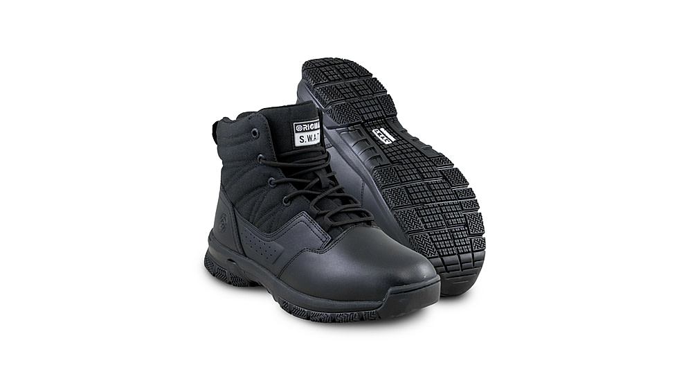 Original S.W.A.T. ProTec 6in Side-Zip Boot - Mens, Regular, Black, 7, 106401-R-070