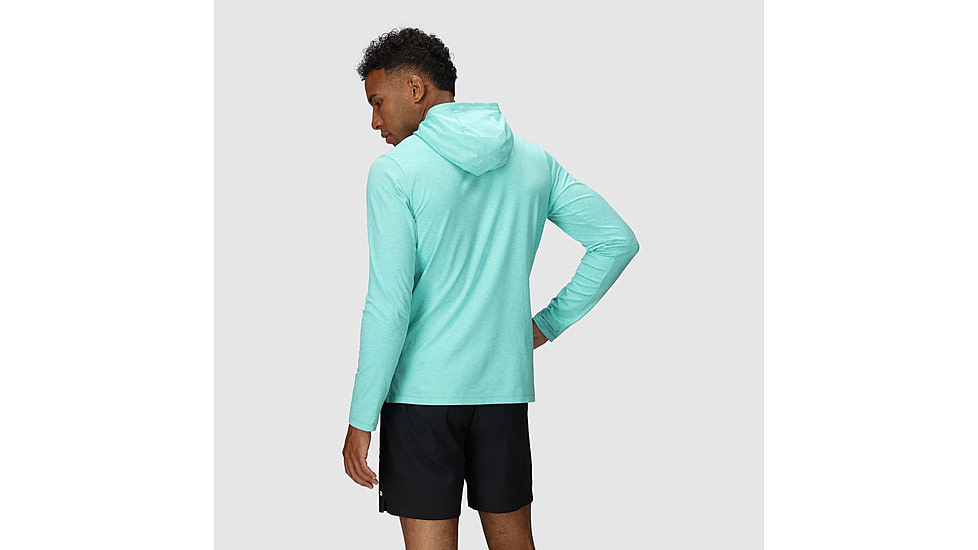 Outdoor Research ActiveIce Spectrum Sun Hoodie - Mens, Maldives Heather, Small, 3223762901006