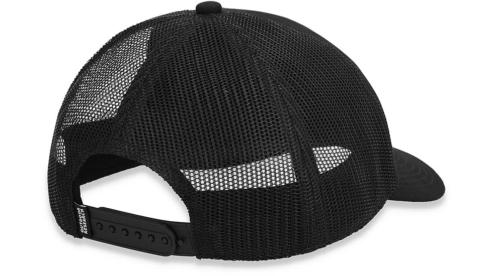 Outdoor Research Advocate Trucker Lo Pro Cap, Black And White, One SIze, 3010060114222