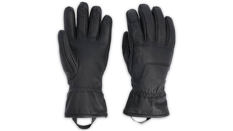 Outdoor Research Aksel Work Gloves, Black, Small, 2539530001006