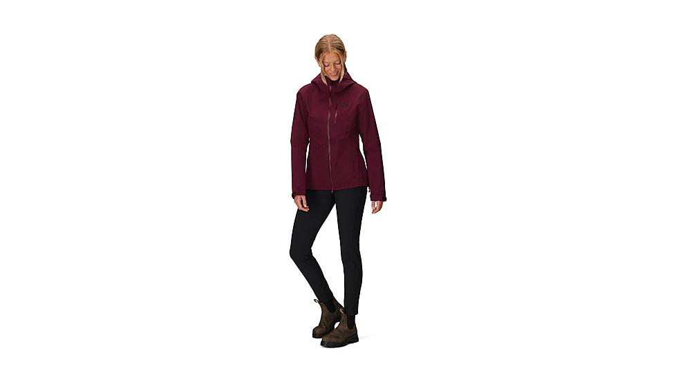 Outdoor Research Aspire 3L Jacket - Womens, Winterberry, Large, 3221072939008