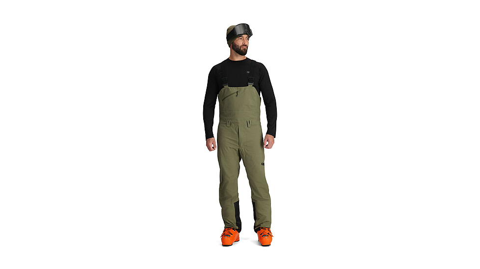 Outdoor Research Carbide Bibs - Mens, Ranger Green, 2XL, 2775642288010