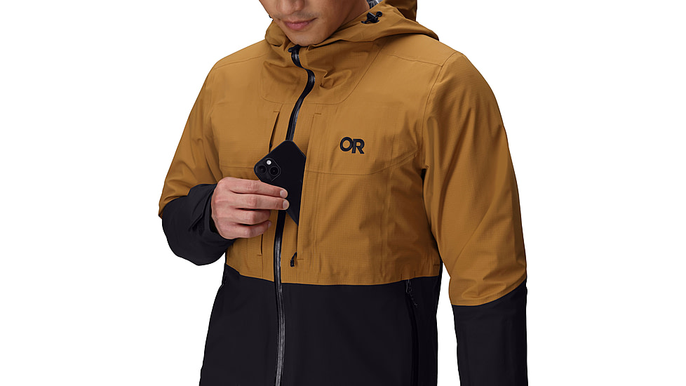 Outdoor Research Carbide Jacket - Mens, Bronze/Black, 2XL, 2775632519010
