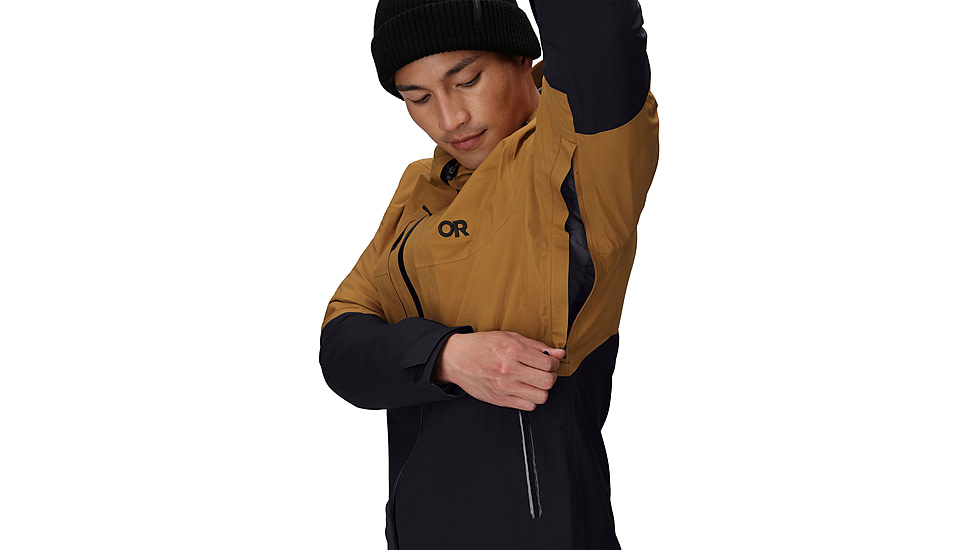 Outdoor Research Carbide Jacket - Mens, Bronze/Black, 2XL, 2775632519010