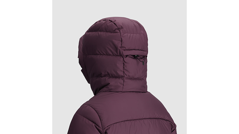 Outdoor Research Coldfront Down Hoodie Jacket - Womens, Amethyst, XL, 2832020307009