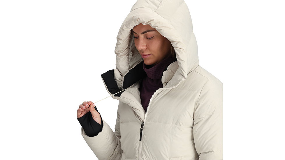 Outdoor Research Coze Down Parka - Womens, Oyster, Extra Small, 2775892652005